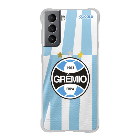 Capinha para celular  Gremio Uniforme 2 2026 Escudo