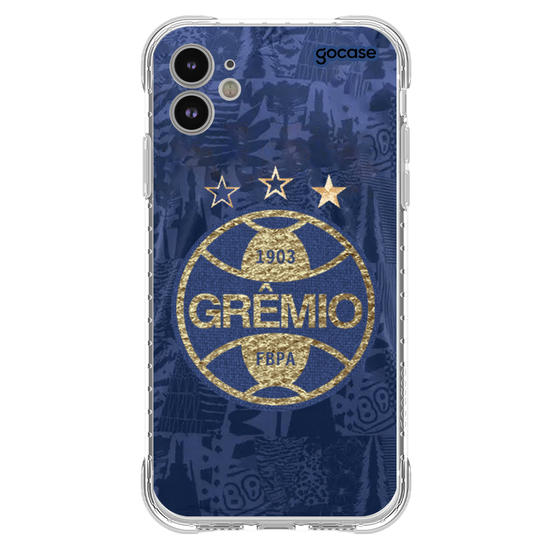 Capinha para celular  Grêmio - Uniforme 3 2025 Escudo