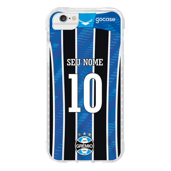 Capinha para celular Grêmio Uniforme 1 2020 Personalizado