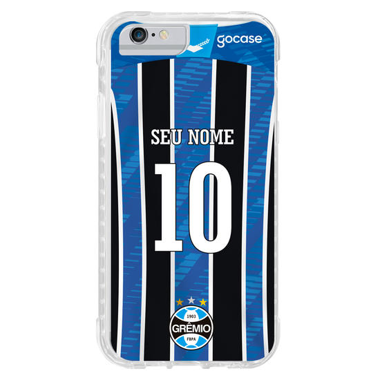 Capinha para celular Grêmio Uniforme 1 2020 Personalizado