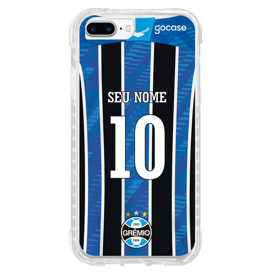 Capinha para celular Grêmio Uniforme 1 2020 Personalizado