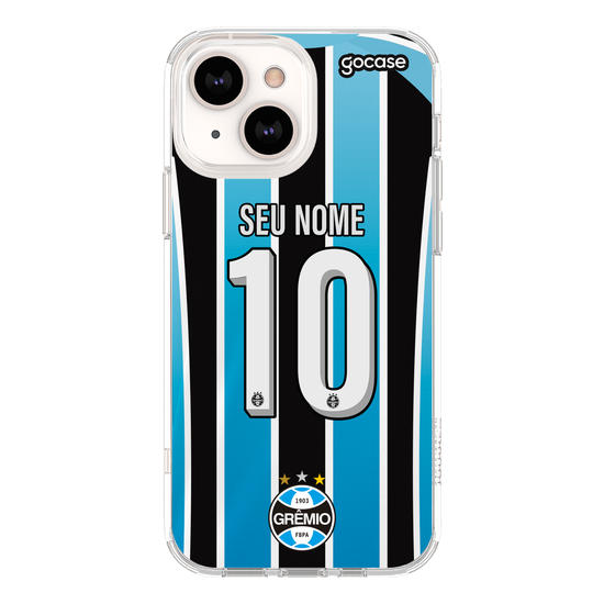 Capinha para celular Grêmio - Uniforme 1 2022 Personalizado