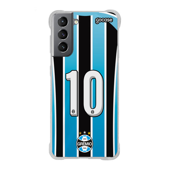Capinha para celular Grêmio - Uniforme 1 2022 Personalizado