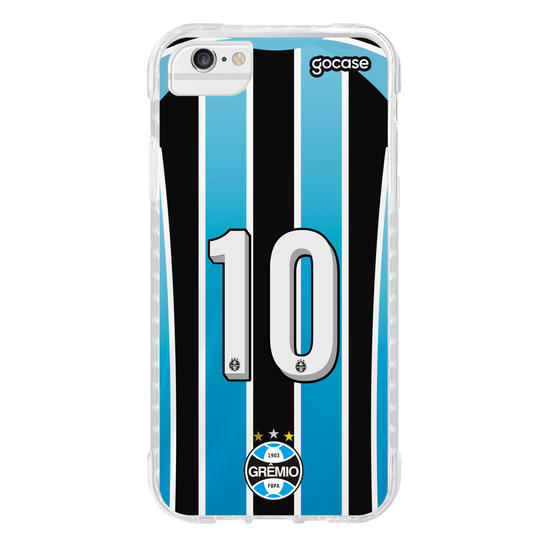 Capinha para celular Grêmio - Uniforme 1 2022 Personalizado