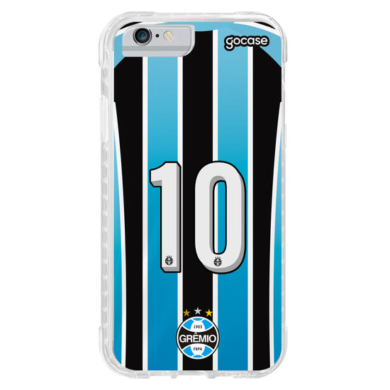 Capinha para celular Grêmio - Uniforme 1 2022 Personalizado