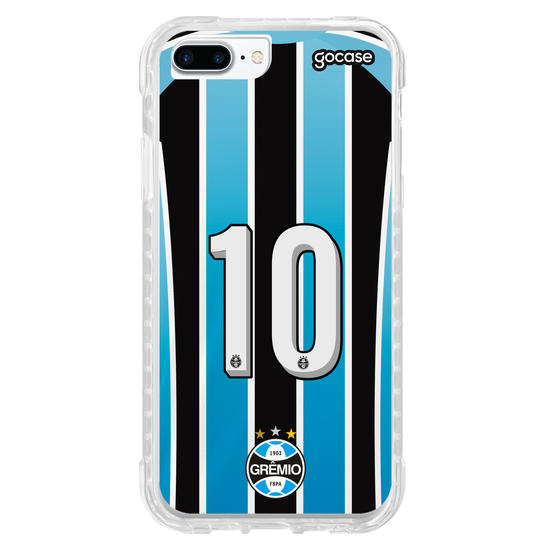 Capinha para celular Grêmio - Uniforme 1 2022 Personalizado