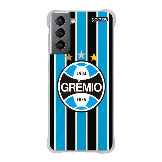 Capinha para celular Grêmio - Uniforme 1 2023 Escudo
