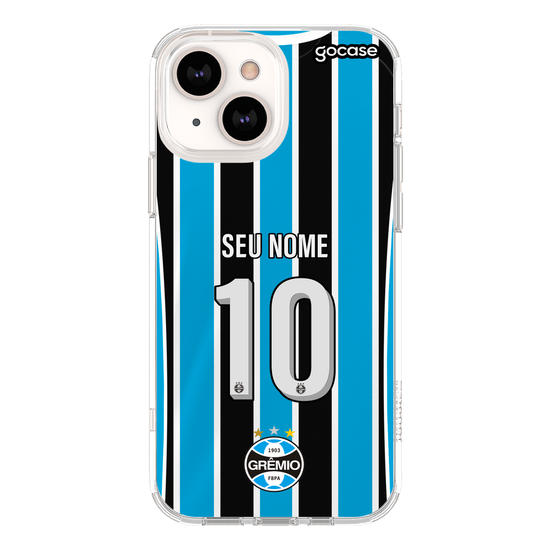 Capinha para celular Grêmio - Uniforme 1 2023 Personalizado