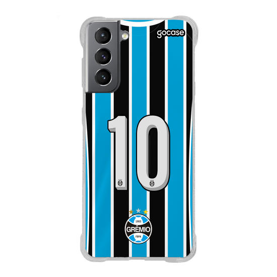 Capinha para celular Grêmio - Uniforme 1 2023 Personalizado