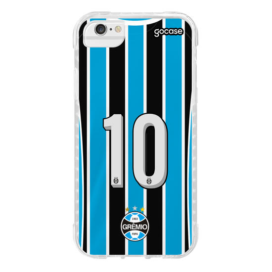 Capinha para celular Grêmio - Uniforme 1 2023 Personalizado