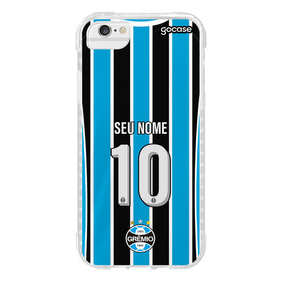 Capinha para celular Grêmio - Uniforme 1 2023 Personalizado
