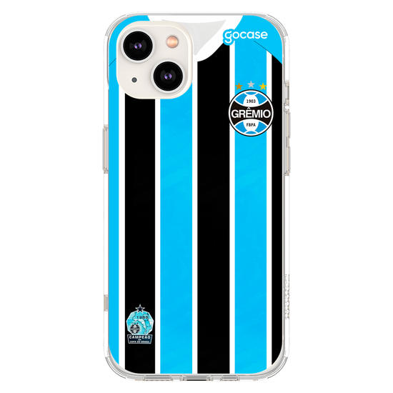 Capinha para celular  Grêmio - Uniforme 1 - 2024 Frente