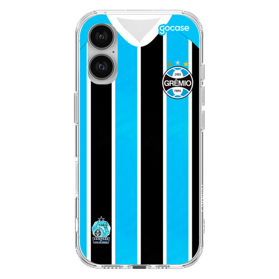 Capinha para celular  Grêmio - Uniforme 1 - 2024 Frente