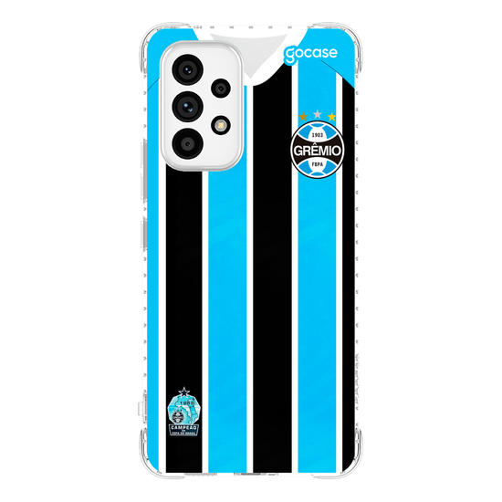 Capinha para celular  Grêmio - Uniforme 1 - 2024 Frente