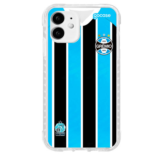 Capinha para celular  Grêmio - Uniforme 1 - 2024 Frente