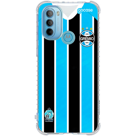 Capinha para celular  Grêmio - Uniforme 1 - 2024 Frente