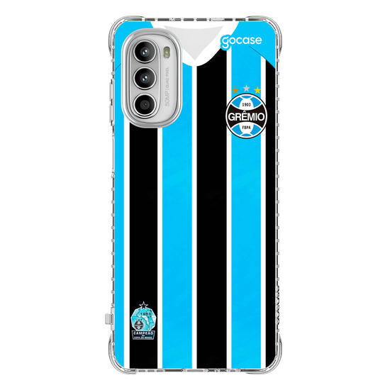 Capinha para celular  Grêmio - Uniforme 1 - 2024 Frente