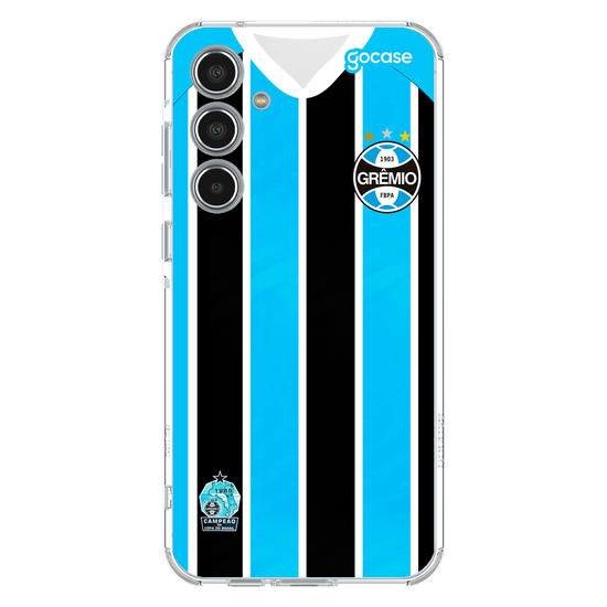 Capinha para celular  Grêmio - Uniforme 1 - 2024 Frente