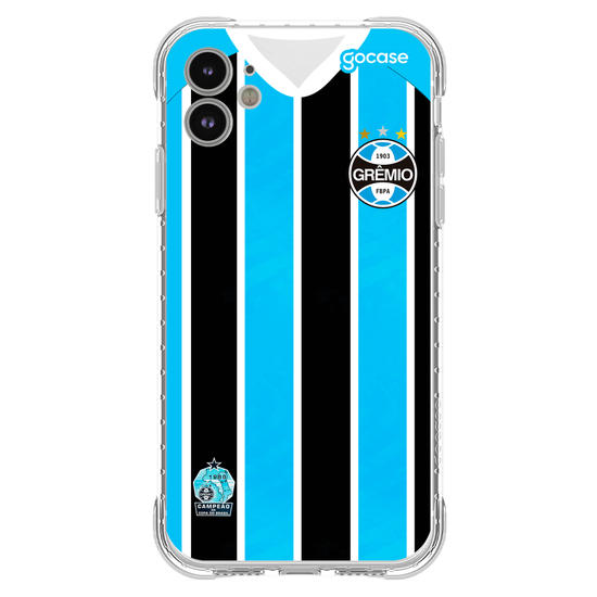 Capinha para celular  Grêmio - Uniforme 1 - 2024 Frente