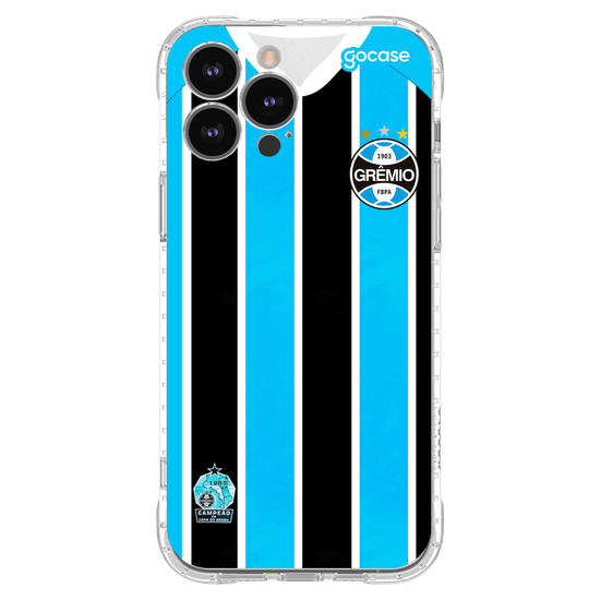 Capinha para celular  Grêmio - Uniforme 1 - 2024 Frente