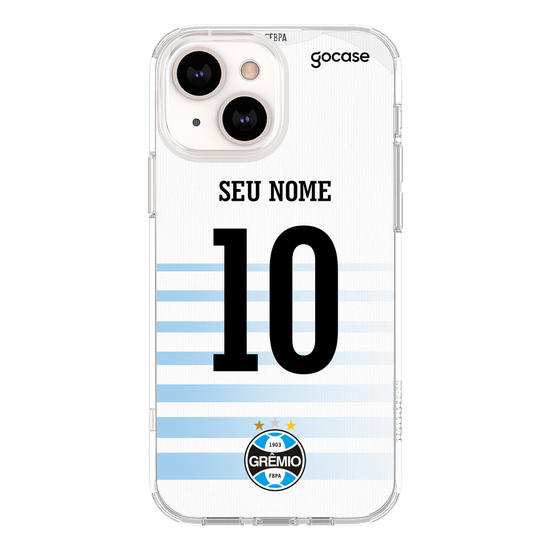 Capinha para celular Grêmio Uniforme 2 2021 Personalizado