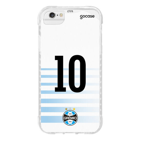Capinha para celular Grêmio Uniforme 2 2021 Personalizado