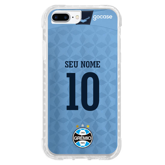Capinha para celular Grêmio Uniforme 3 2020 Personalizado