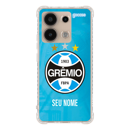 Capinha para celular Grêmio - Uniforme 3 2022 Escudo