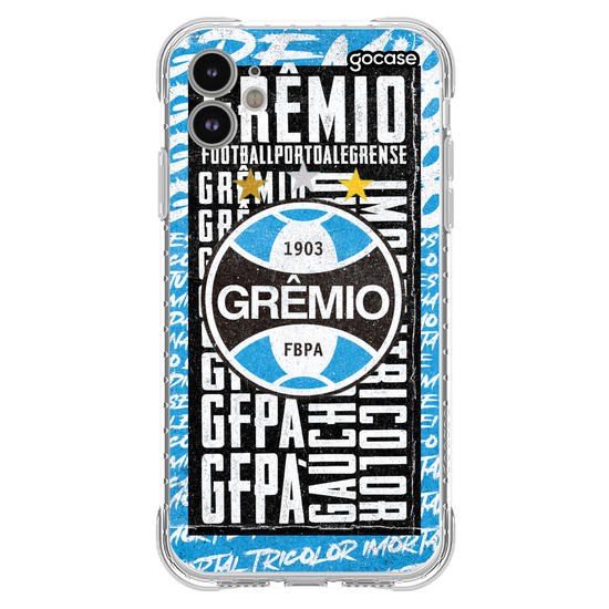 Capinha para celular  Grêmio - Wide Lettering
