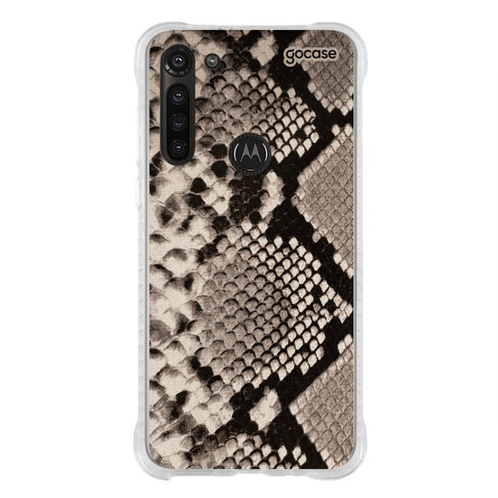 Capinha para celular Grey Snake Skin