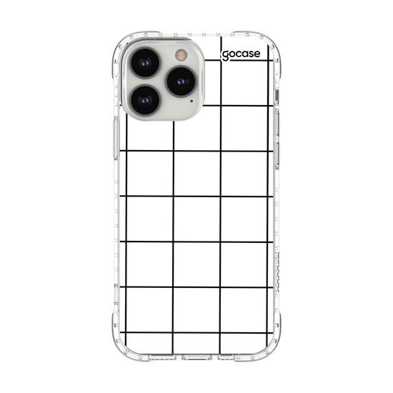 Capinha para celular Grid Lines - Branco