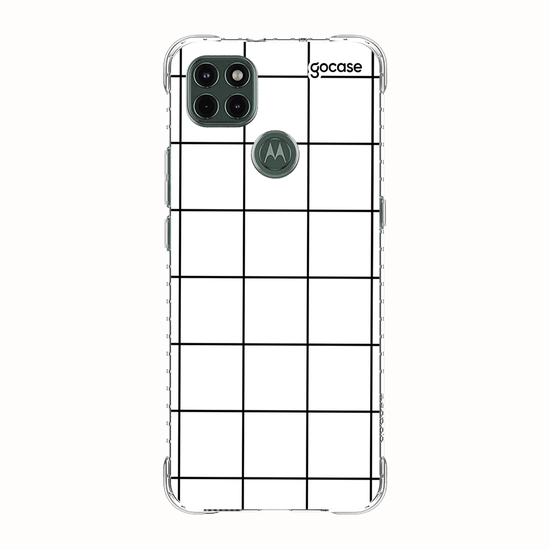 Capinha para celular Grid Lines - Branco