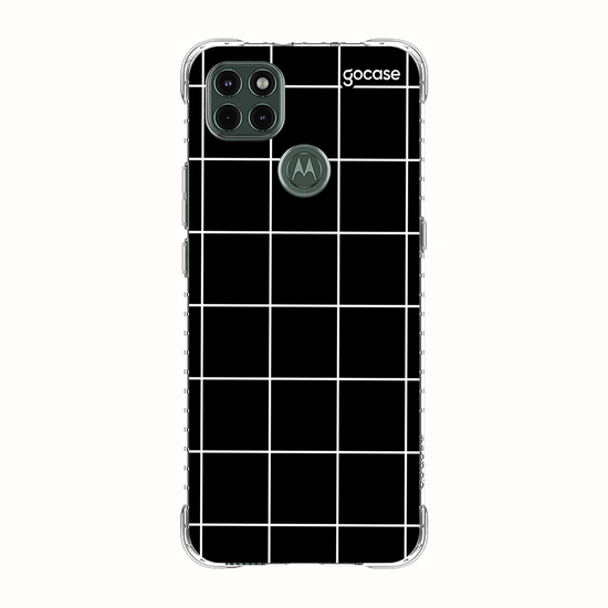 Capinha para celular Grid Lines - Preto