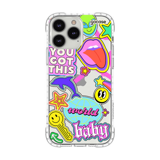 Capinha para celular Groovy Club Stickers