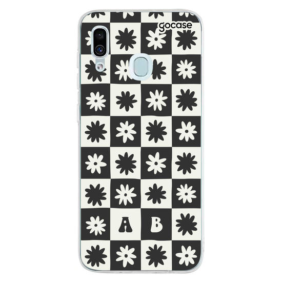  Groovy Floral Inicial