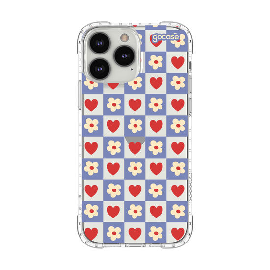 Capinha para celular  Groovy Flowers & Hearts