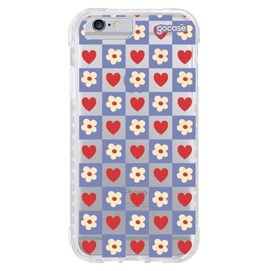 Capinha para celular  Groovy Flowers & Hearts