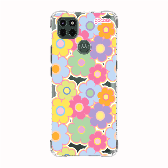 Capinha para celular Groovy Flowers Pattern
