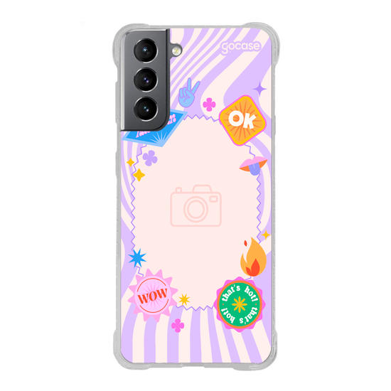 Capinha para celular  Groovy Picture Frame