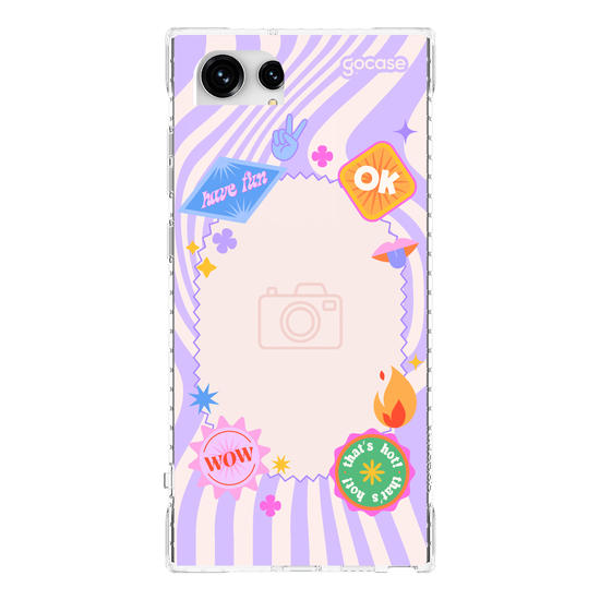 Capinha para celular  Groovy Picture Frame