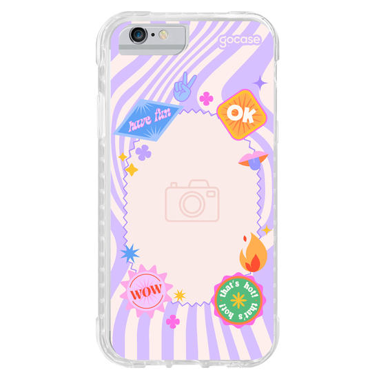 Capinha para celular  Groovy Picture Frame