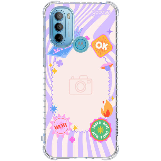 Capinha para celular  Groovy Picture Frame