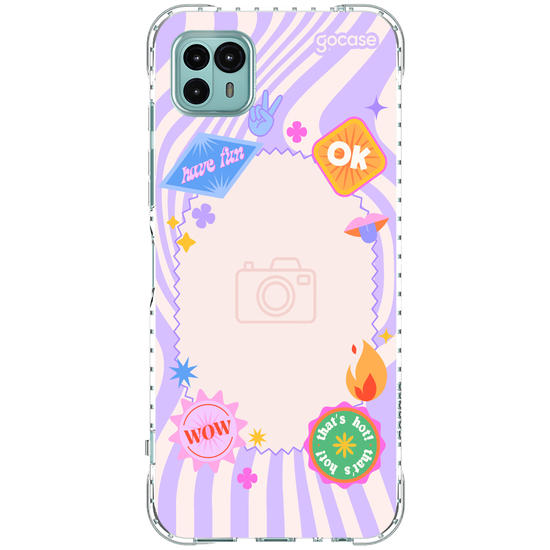 Capinha para celular  Groovy Picture Frame
