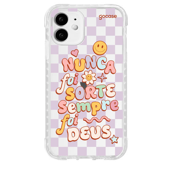 Capinha para celular  Sempre Foi Deus - Groovy