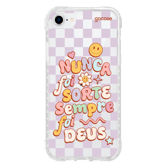 Capinha para celular  Sempre Foi Deus - Groovy