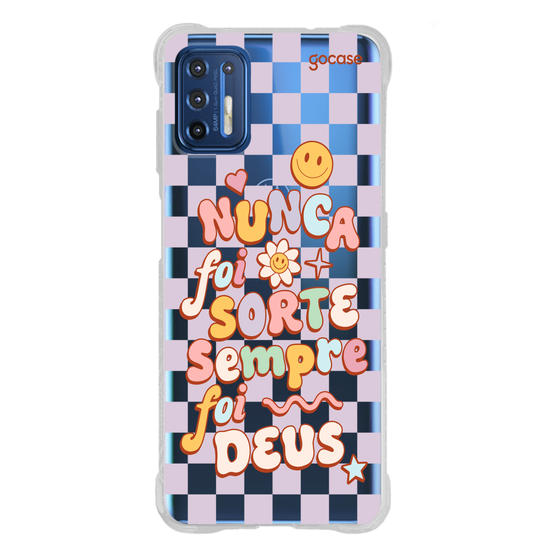 Capinha para celular  Sempre Foi Deus - Groovy
