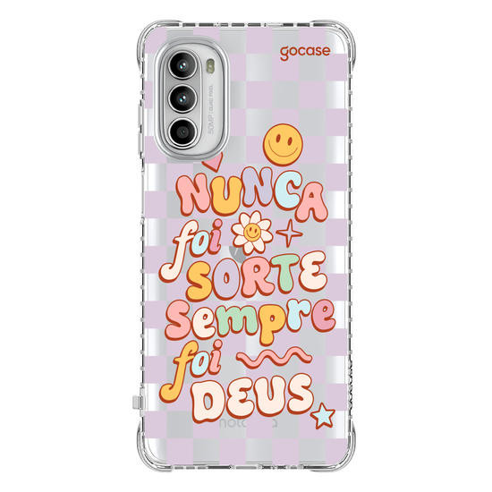 Capinha para celular  Sempre Foi Deus - Groovy
