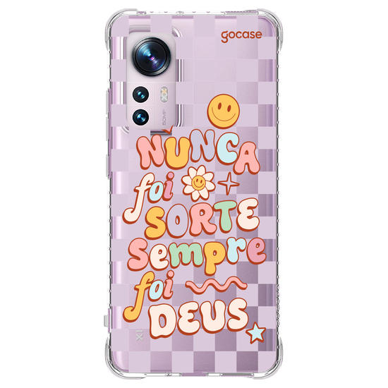 Capinha para celular  Sempre Foi Deus - Groovy