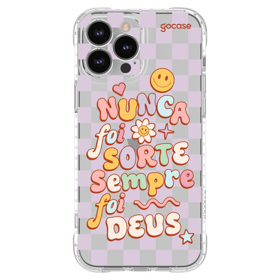 Capinha para celular  Sempre Foi Deus - Groovy
