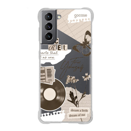 Capinha para celular Grunge Core Colagem